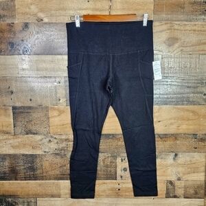 New Jockey BASIC 7/8 LEGGING W/SIDE Pockets M